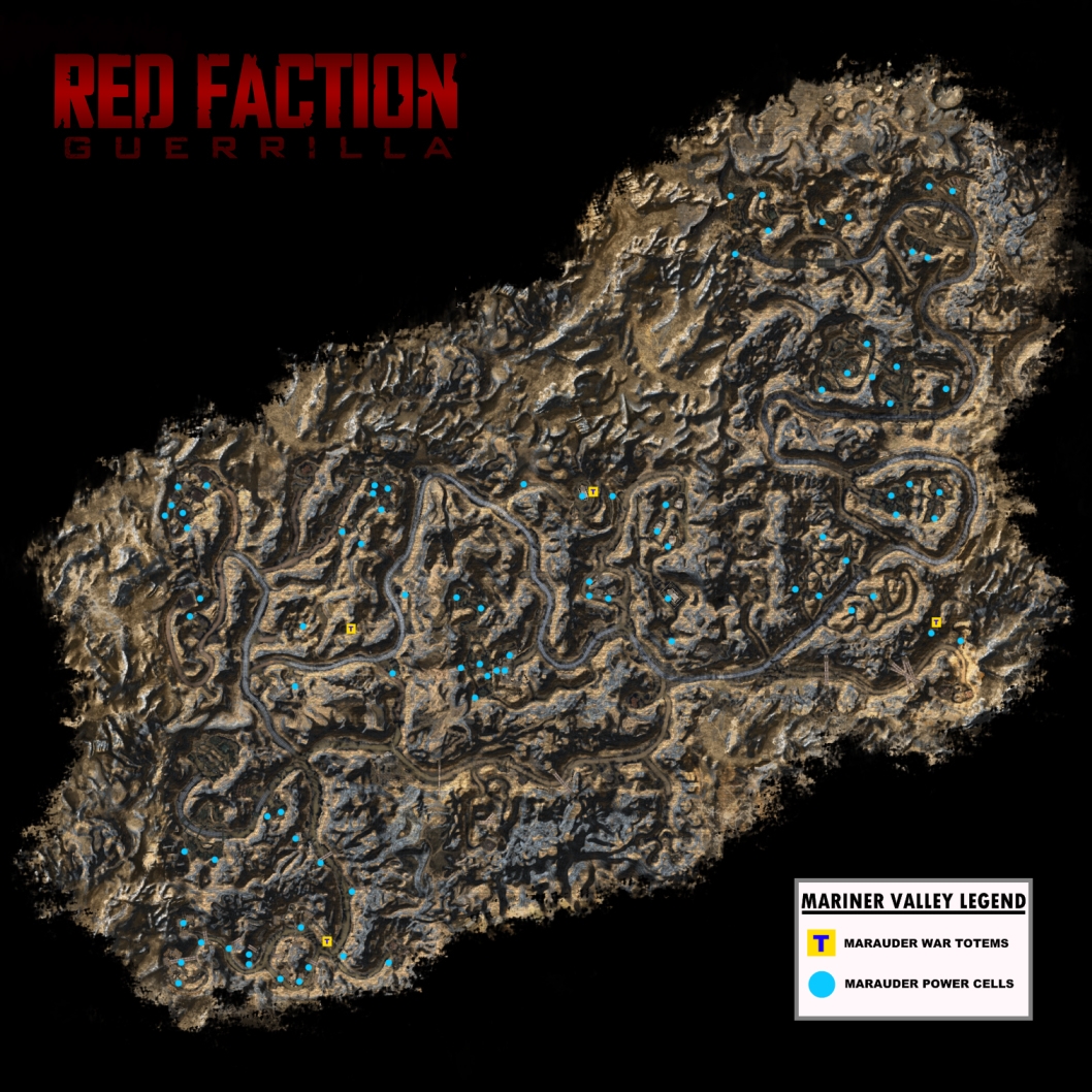 Карта red faction guerrilla